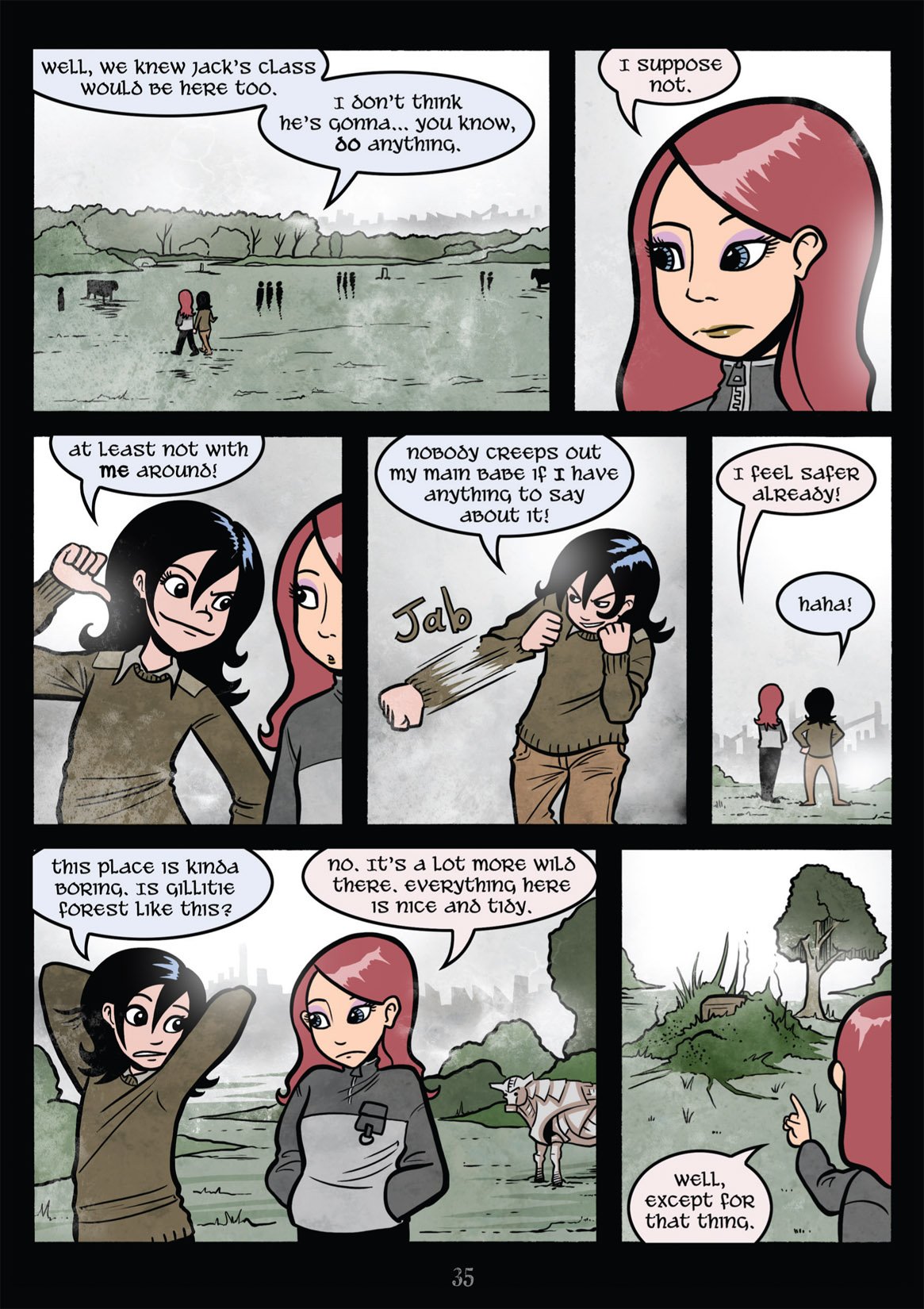 Read online Gunnerkrigg Court comic -  Issue # TPB 3 (Part 1) - 41