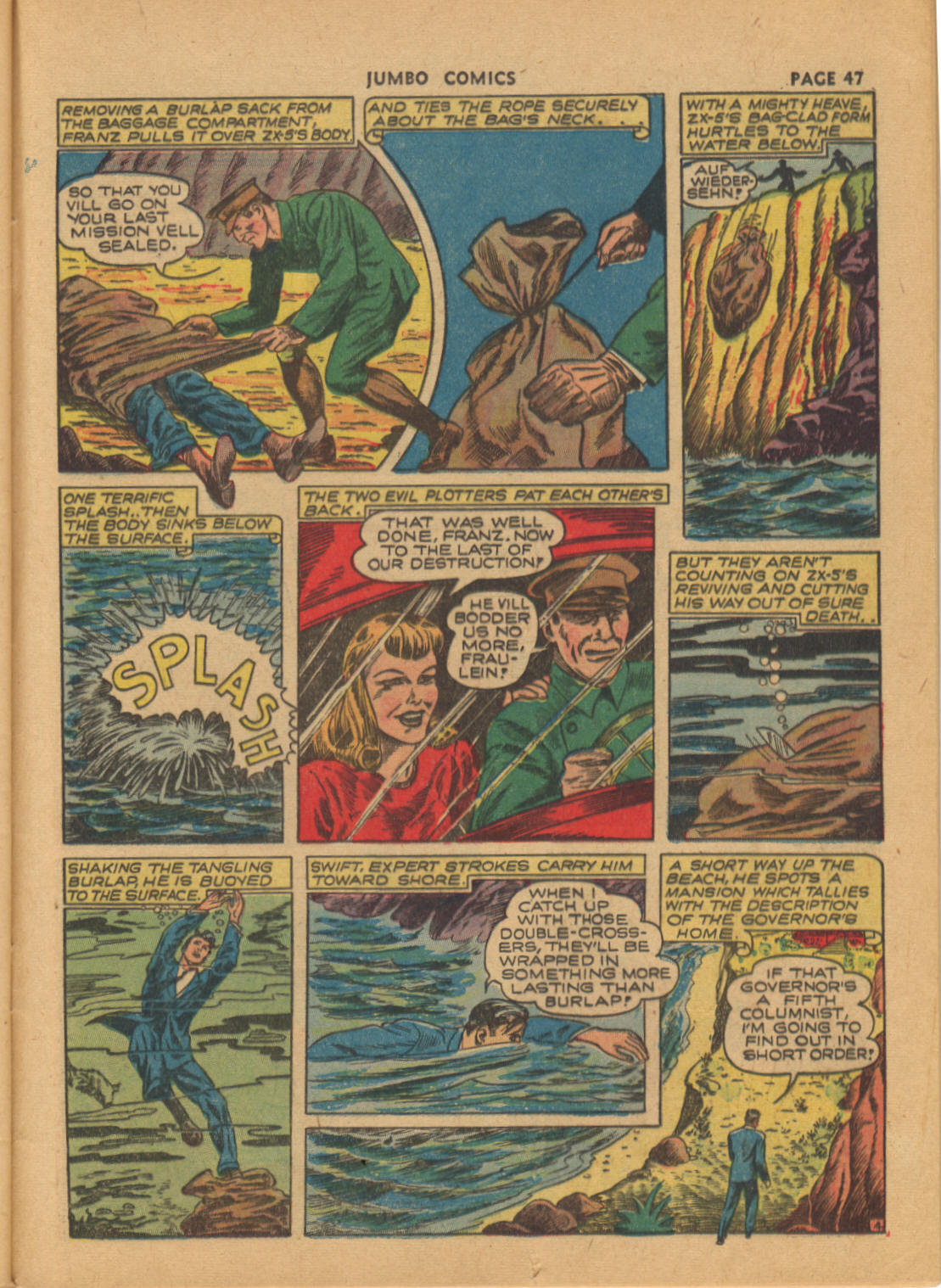 Read online Jumbo Comics comic -  Issue #36 - 49