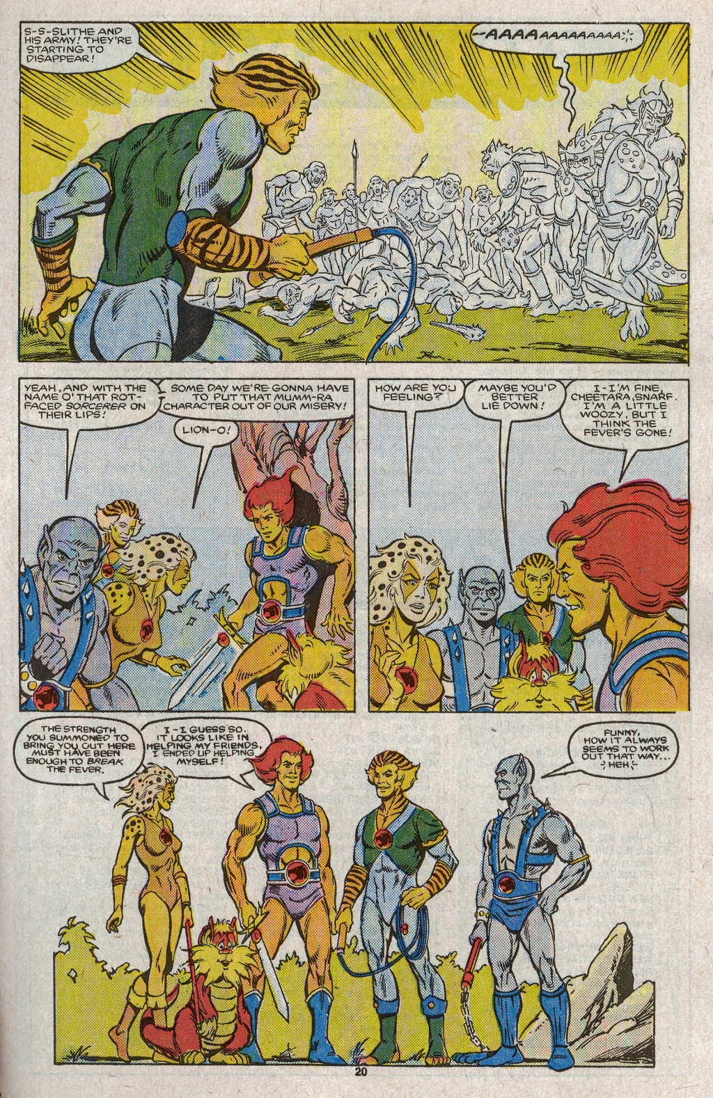 Read online ThunderCats (1985) comic -  Issue #2 - 29