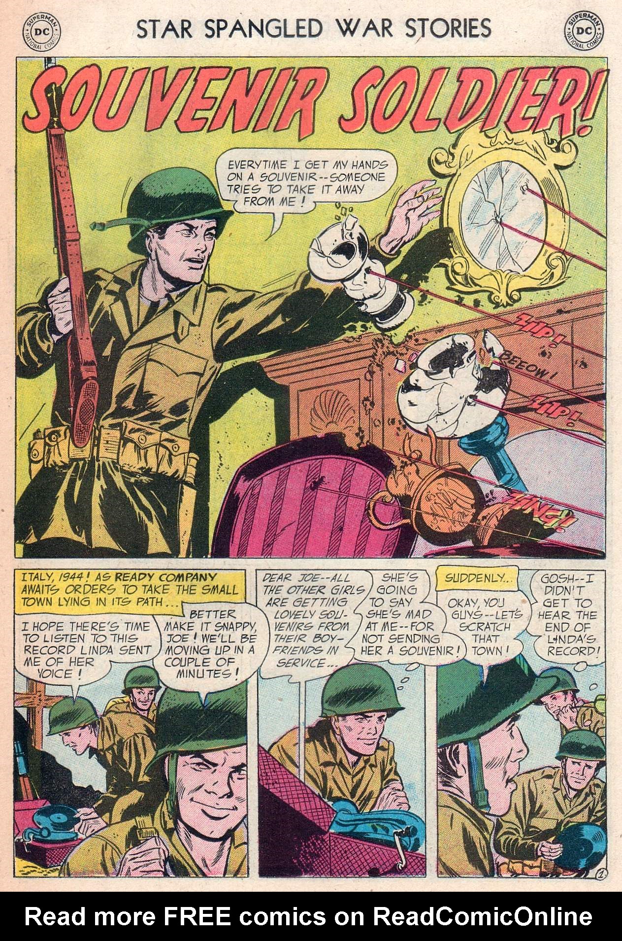 Read online Star Spangled War Stories (1952) comic -  Issue #33 - 19