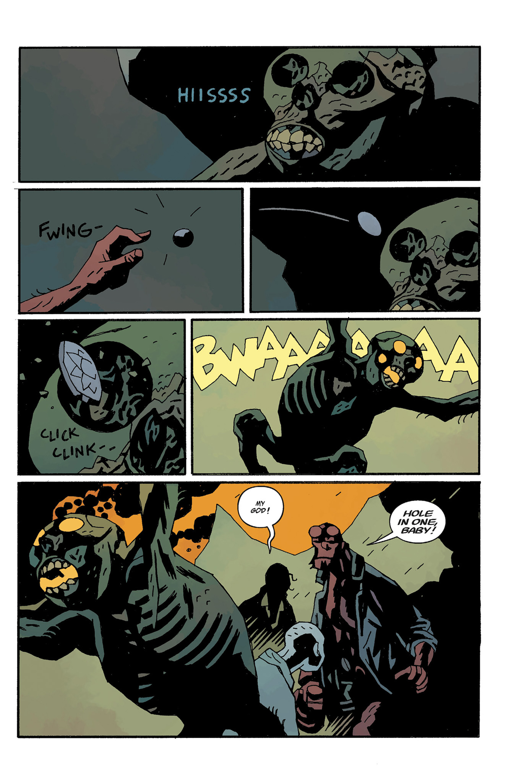 Read online Hellboy: The Crooked Man and Others comic -  Issue # TPB - 125