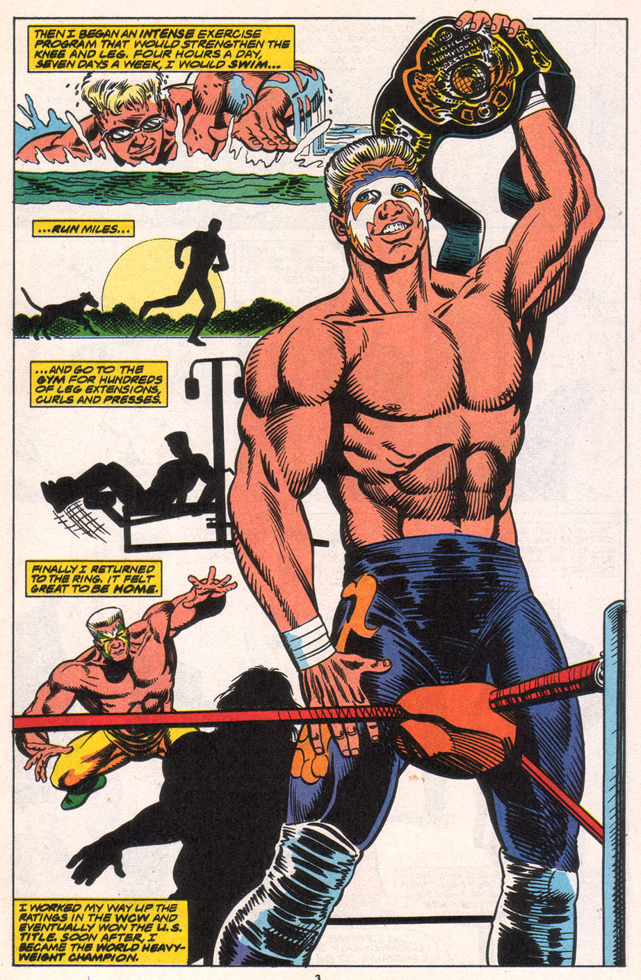 Read online WCW World Championship Wrestling comic -  Issue #8 - 5