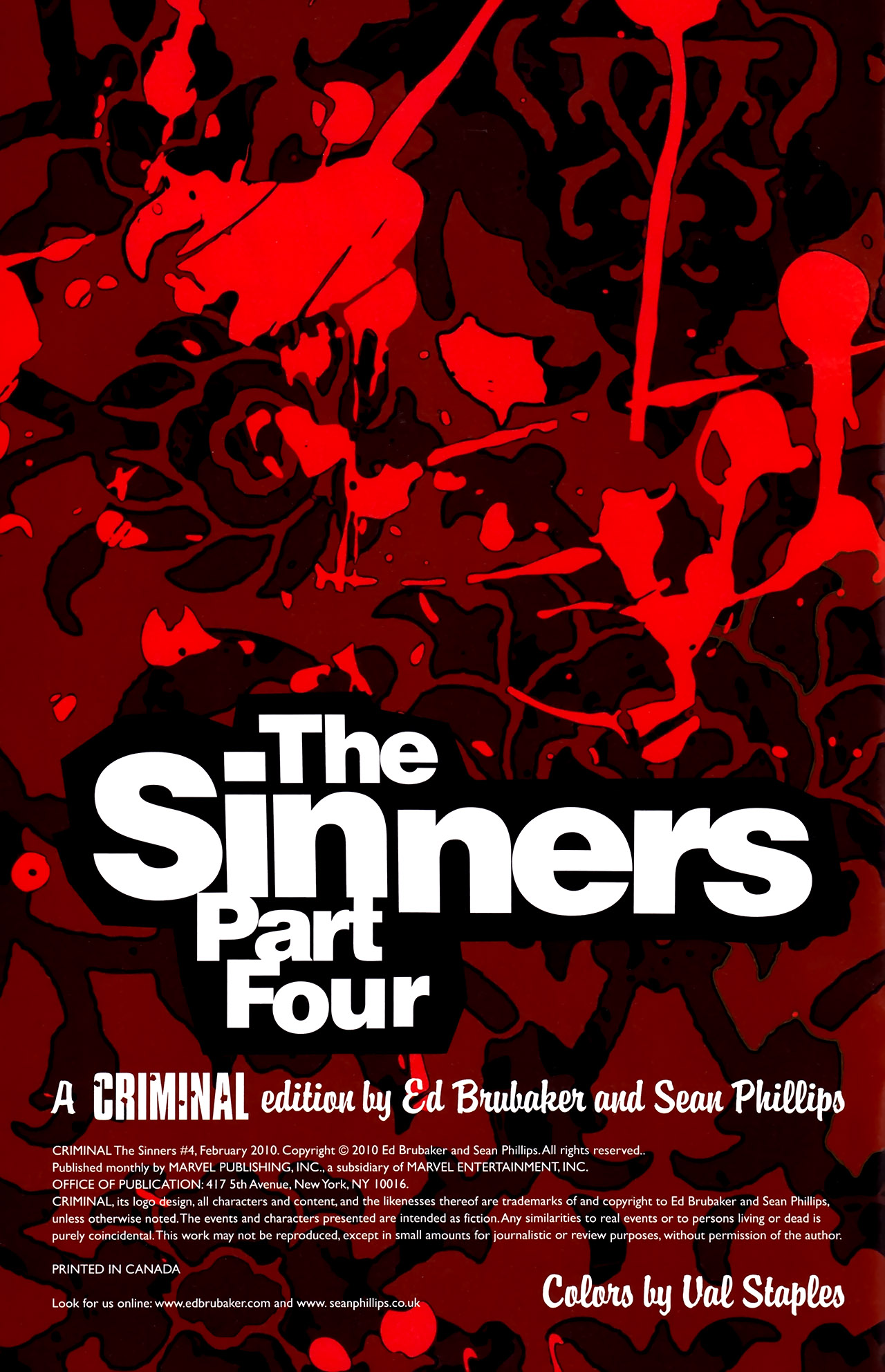 Read online CRIMINAL The Sinners comic -  Issue #4 - 2