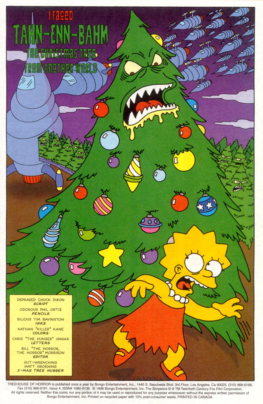 Read online Treehouse of Horror comic -  Issue #4 - 2