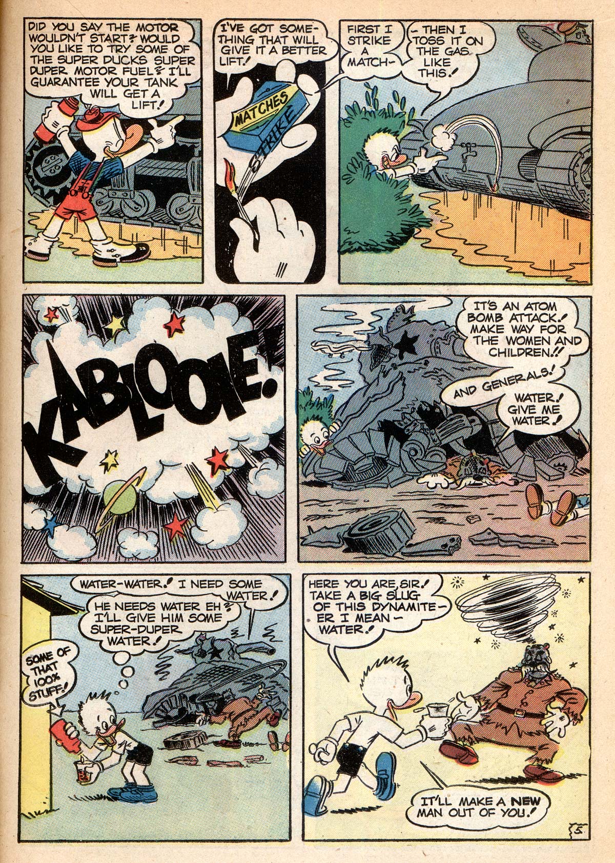Read online Super Duck Comics comic -  Issue #35 - 31