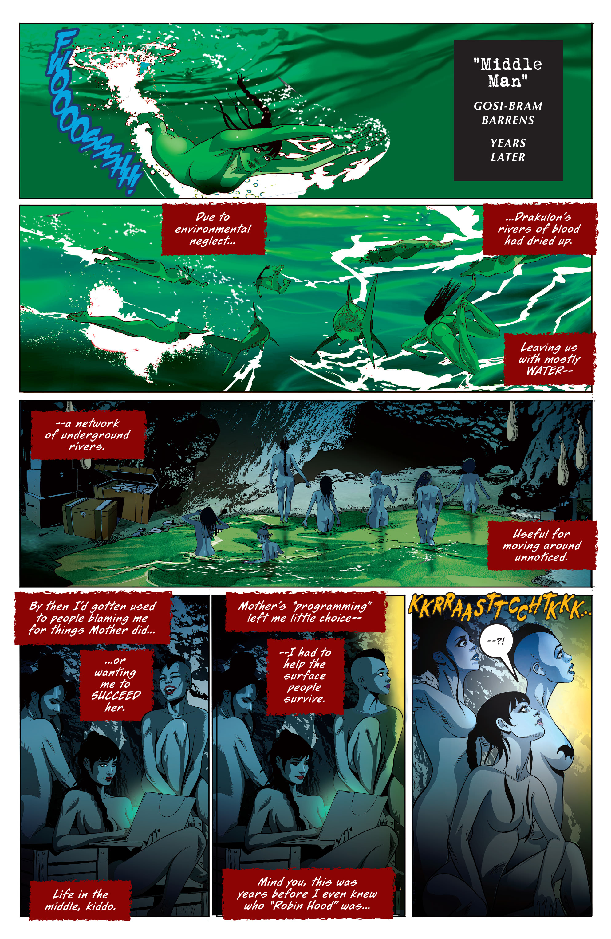 Read online Vampirella: Year One comic -  Issue #4 - 23