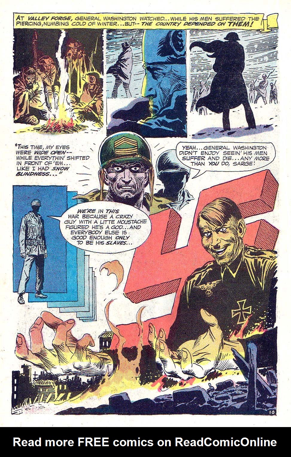Read online Our Army at War (1952) comic -  Issue #196 - 13