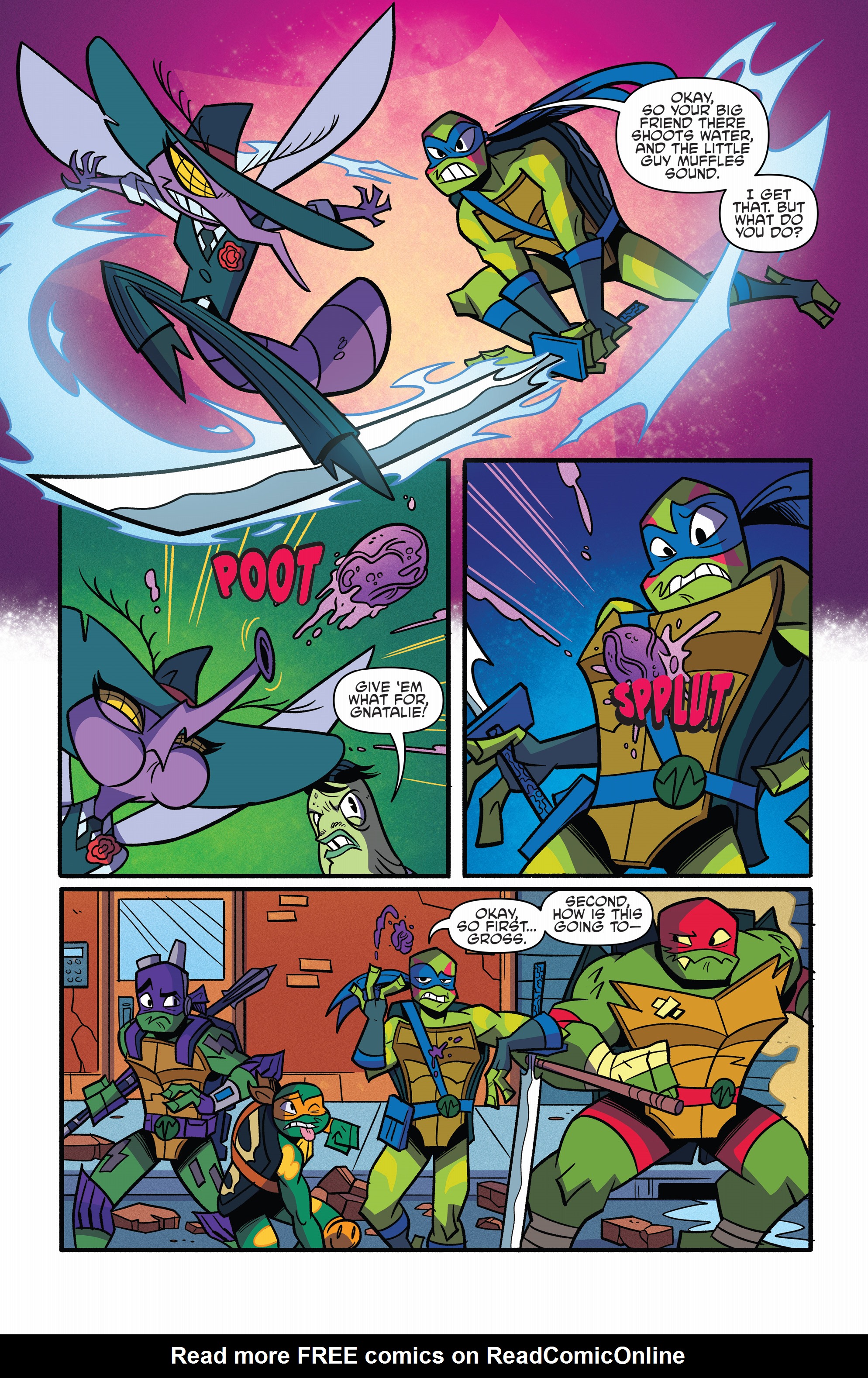 Read online Rise of the Teenage Mutant Ninja Turtles: Sound Off! comic -  Issue #1 - 21