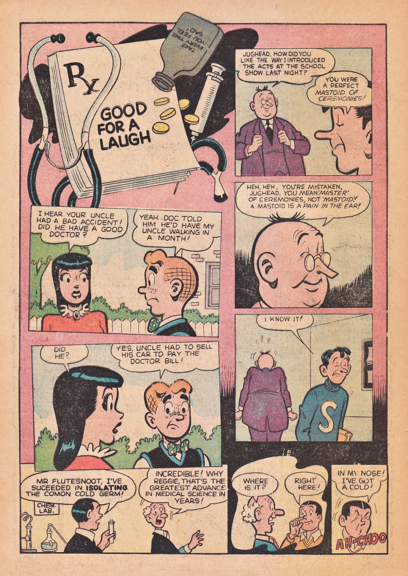 Read online Archie's Joke Book Magazine comic -  Issue #16 - 34