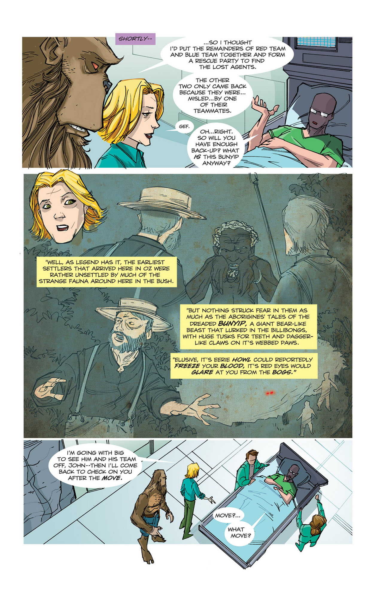 Read online The Perhapanauts: Danger Down Under! comic -  Issue #1 - 9