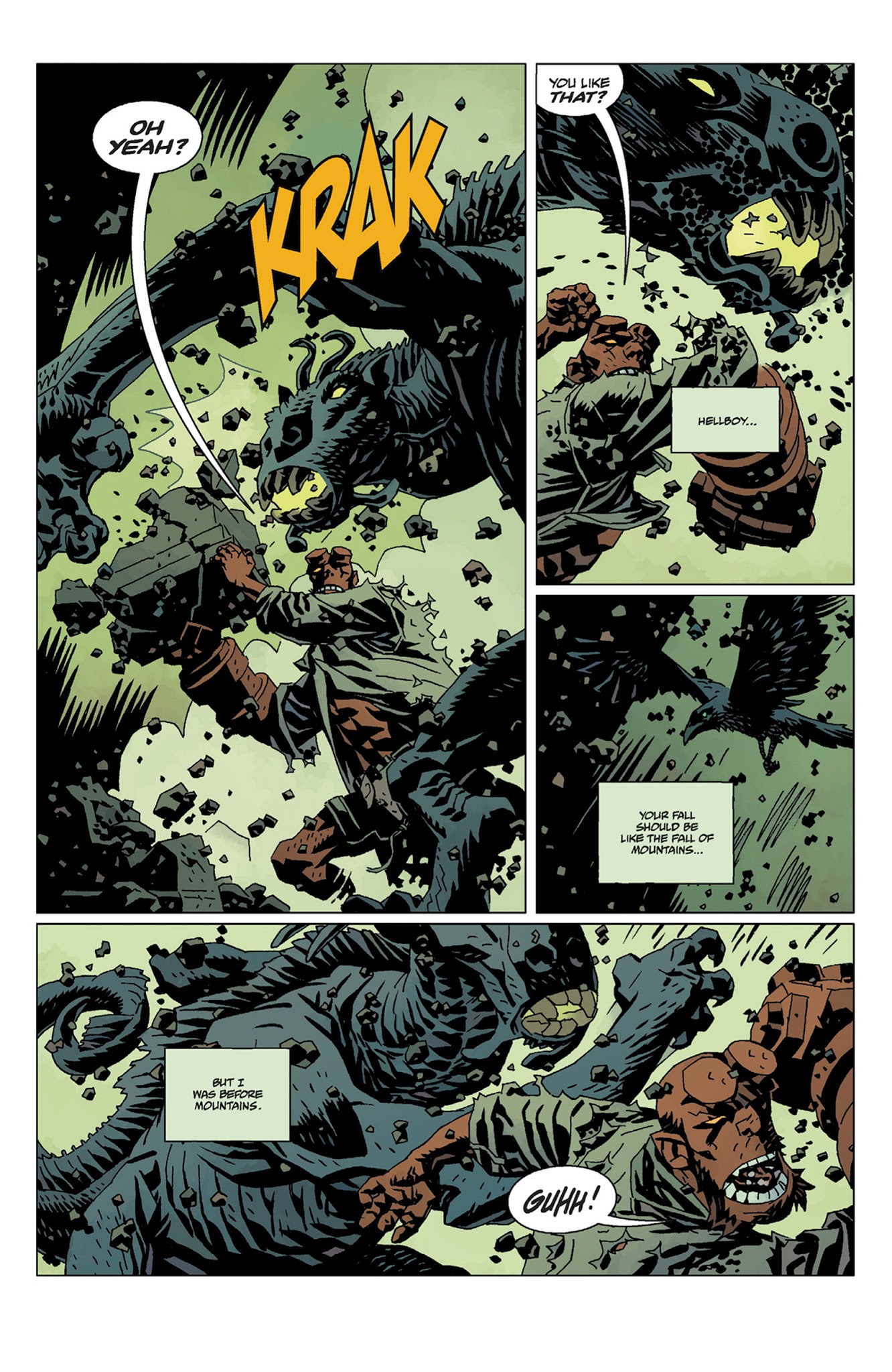 Read online Hellboy: The Storm And The Fury comic -  Issue # TPB - 122