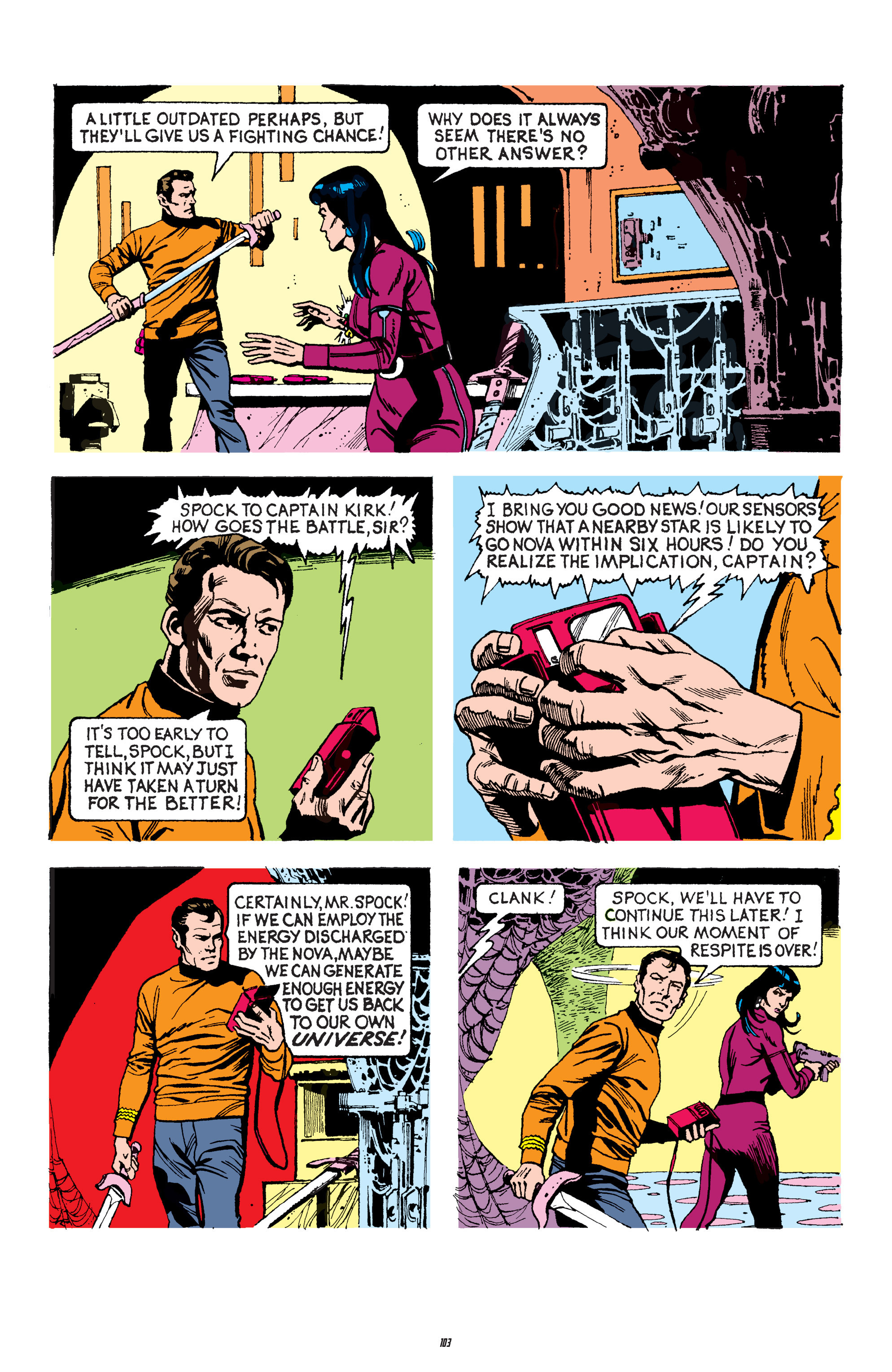 Read online Star Trek Archives comic -  Issue # TPB 4 - 103