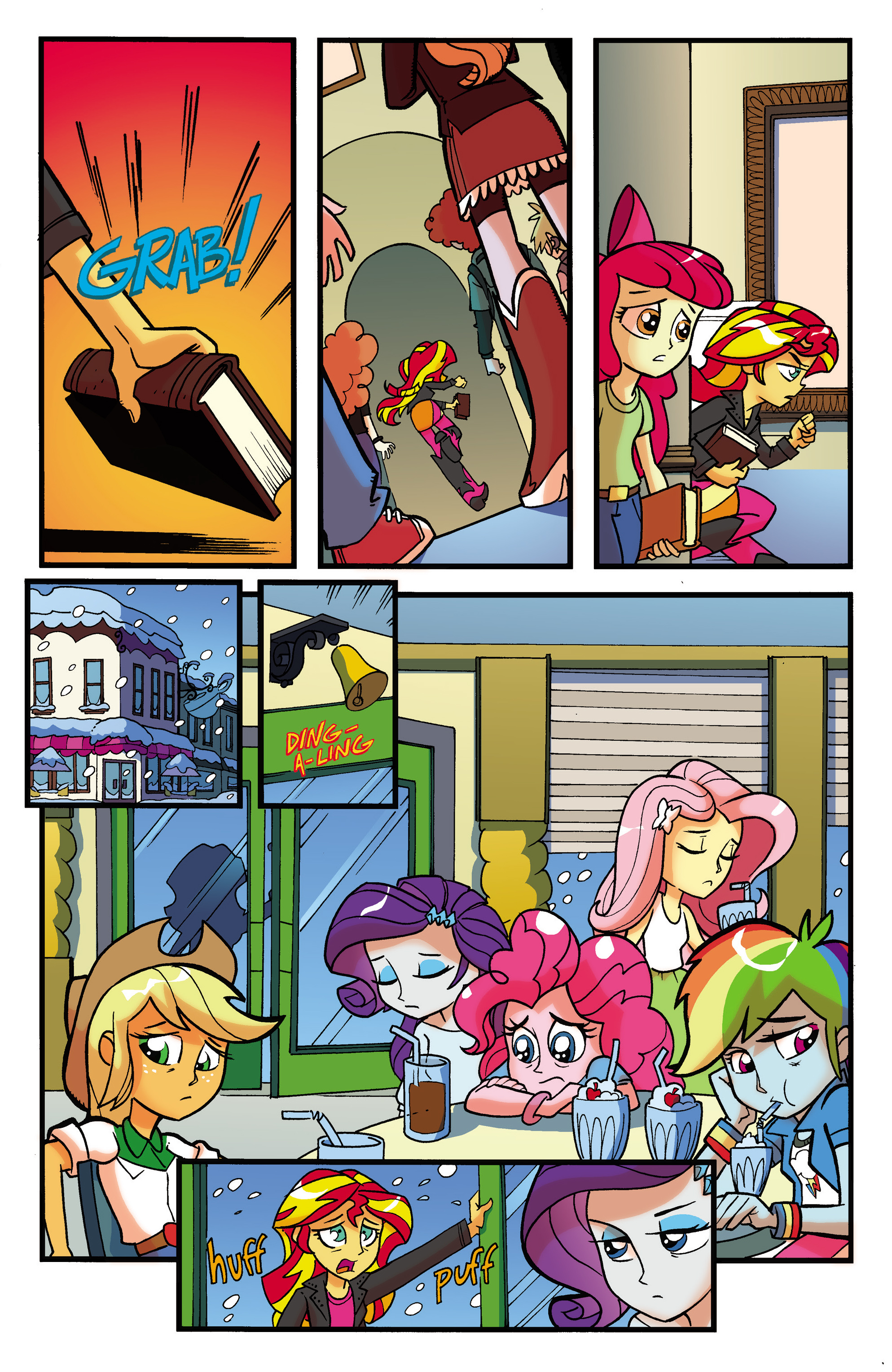 Read online My Little Pony: Equestria Girls comic -  Issue # TPB - 81