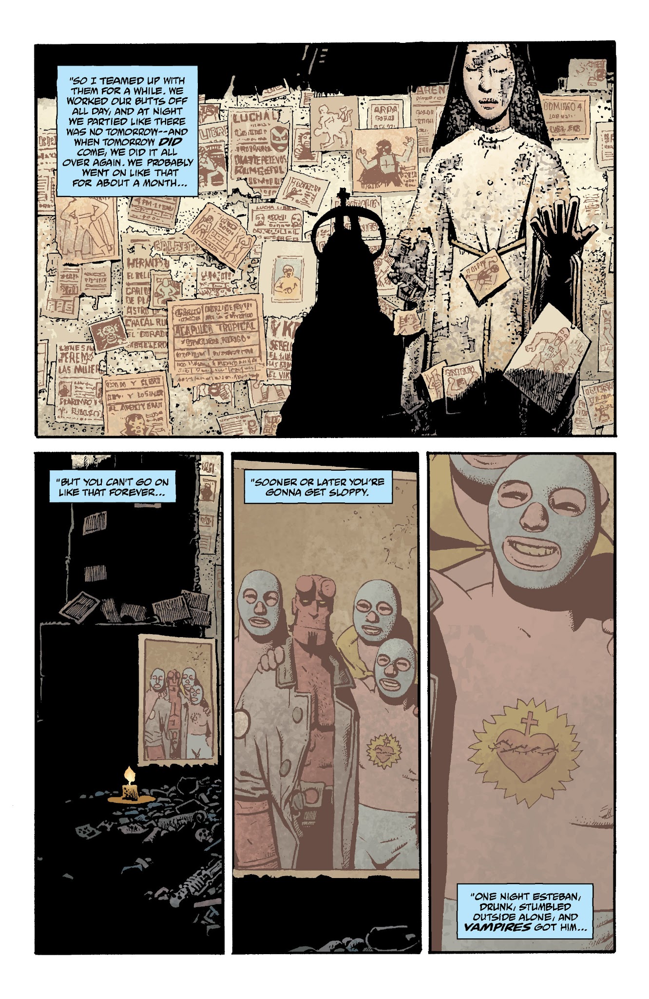 Read online Hellboy In Mexico comic -  Issue # TPB - 86