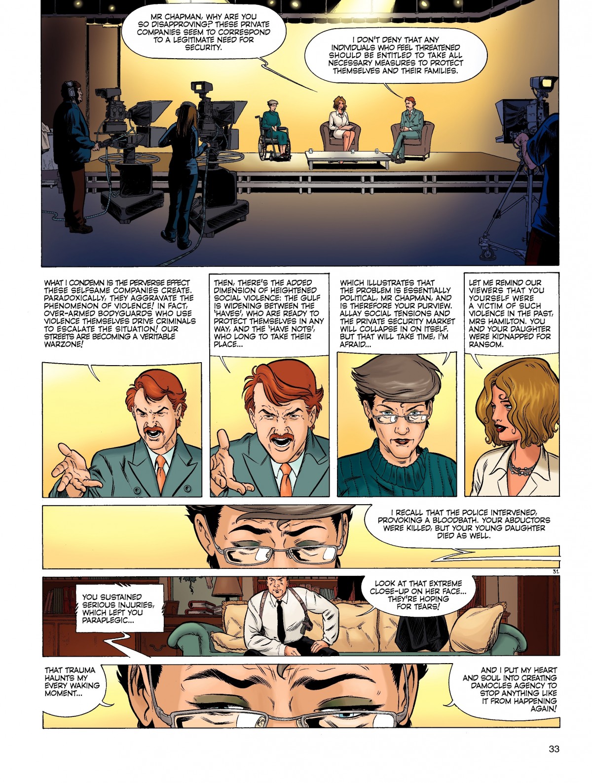 Read online Damocles comic -  Issue #1 - 33