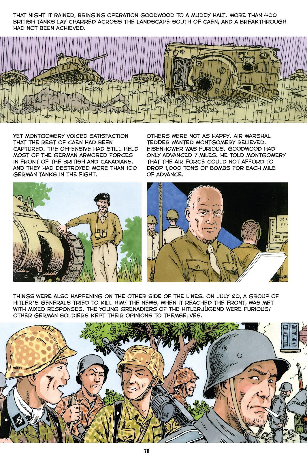 Normandy: A Graphic History of D-Day, the Allied Invasion of Hitler's Fortress Europe issue TPB - Page 71