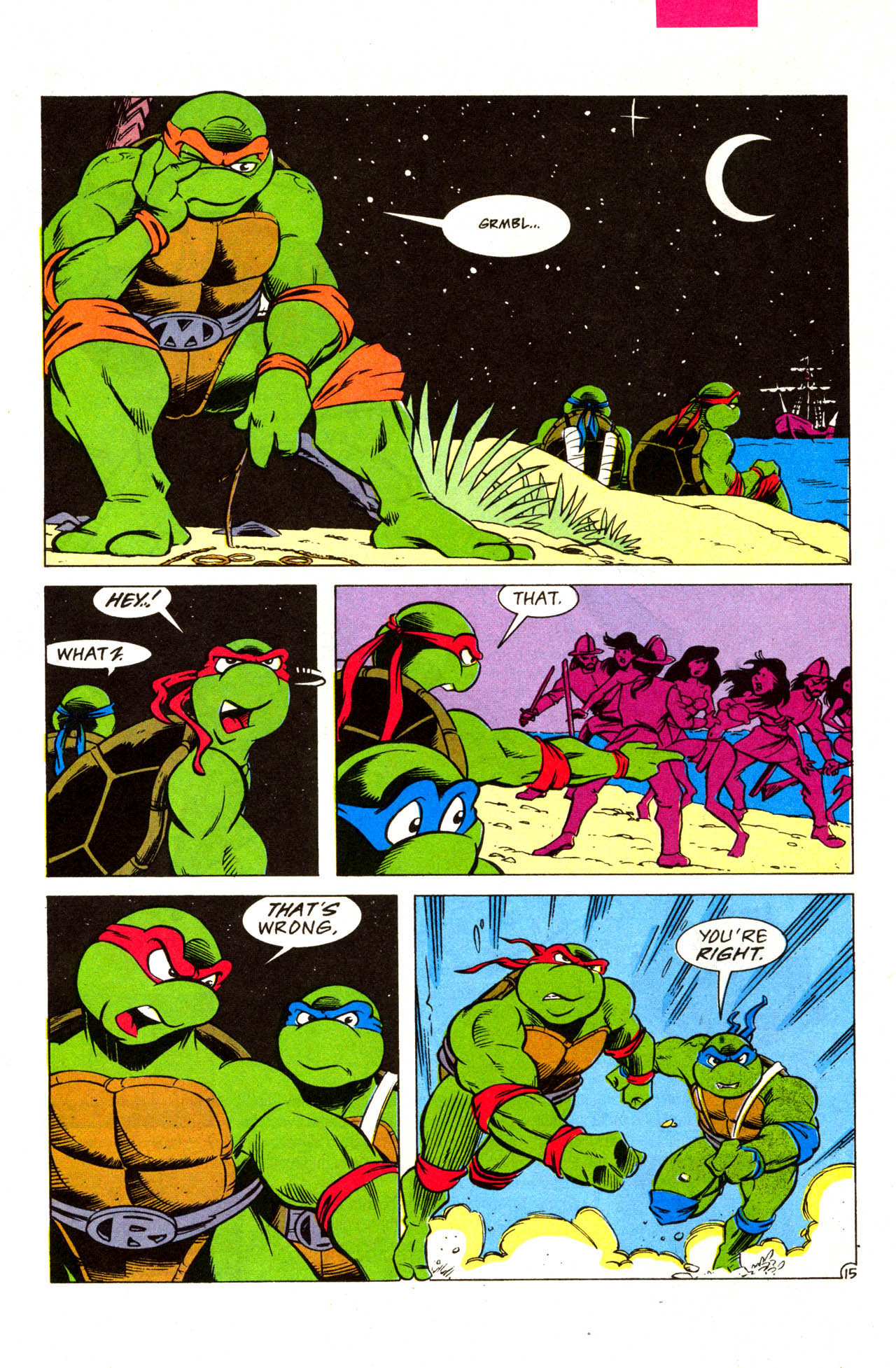 Read online Teenage Mutant Ninja Turtles Adventures (1989) comic -  Issue #40 - 17