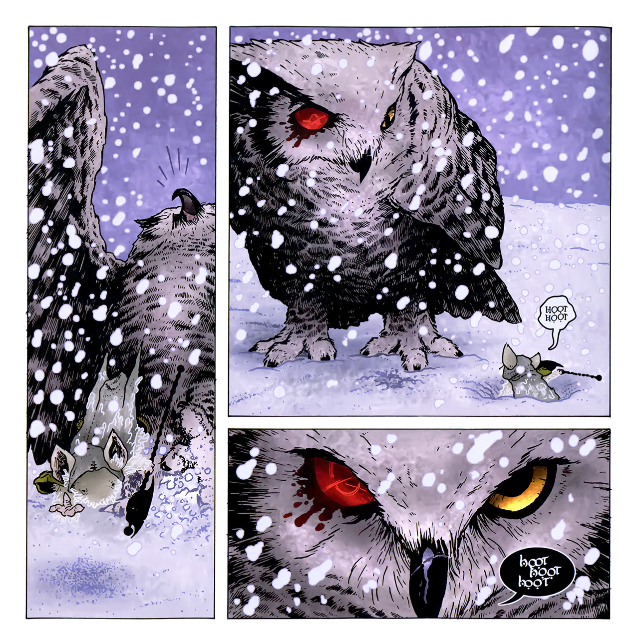 Read online Mouse Guard: Winter 1152 comic -  Issue #4 - 6