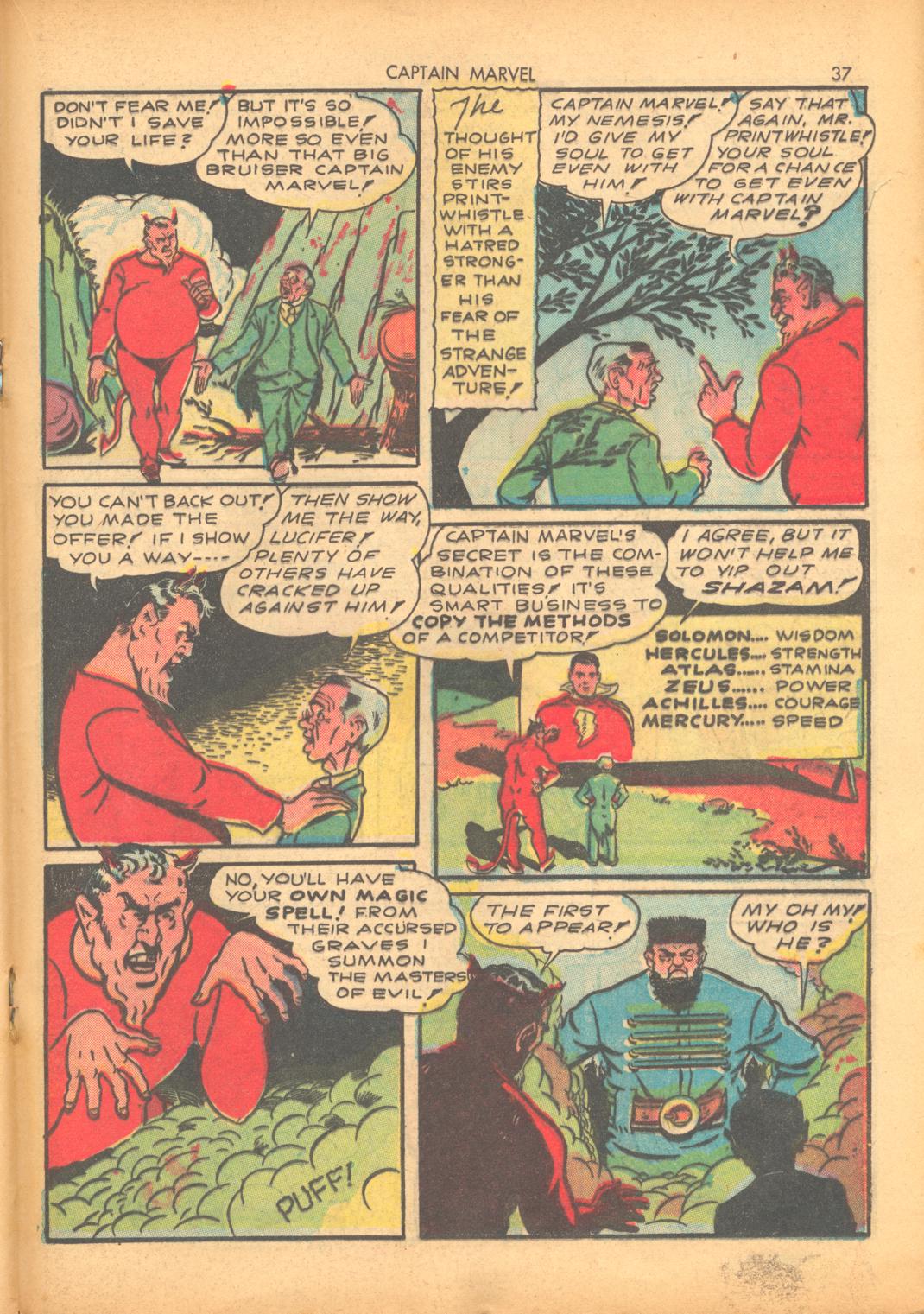 Read online Captain Marvel Adventures comic -  Issue #8 - 38
