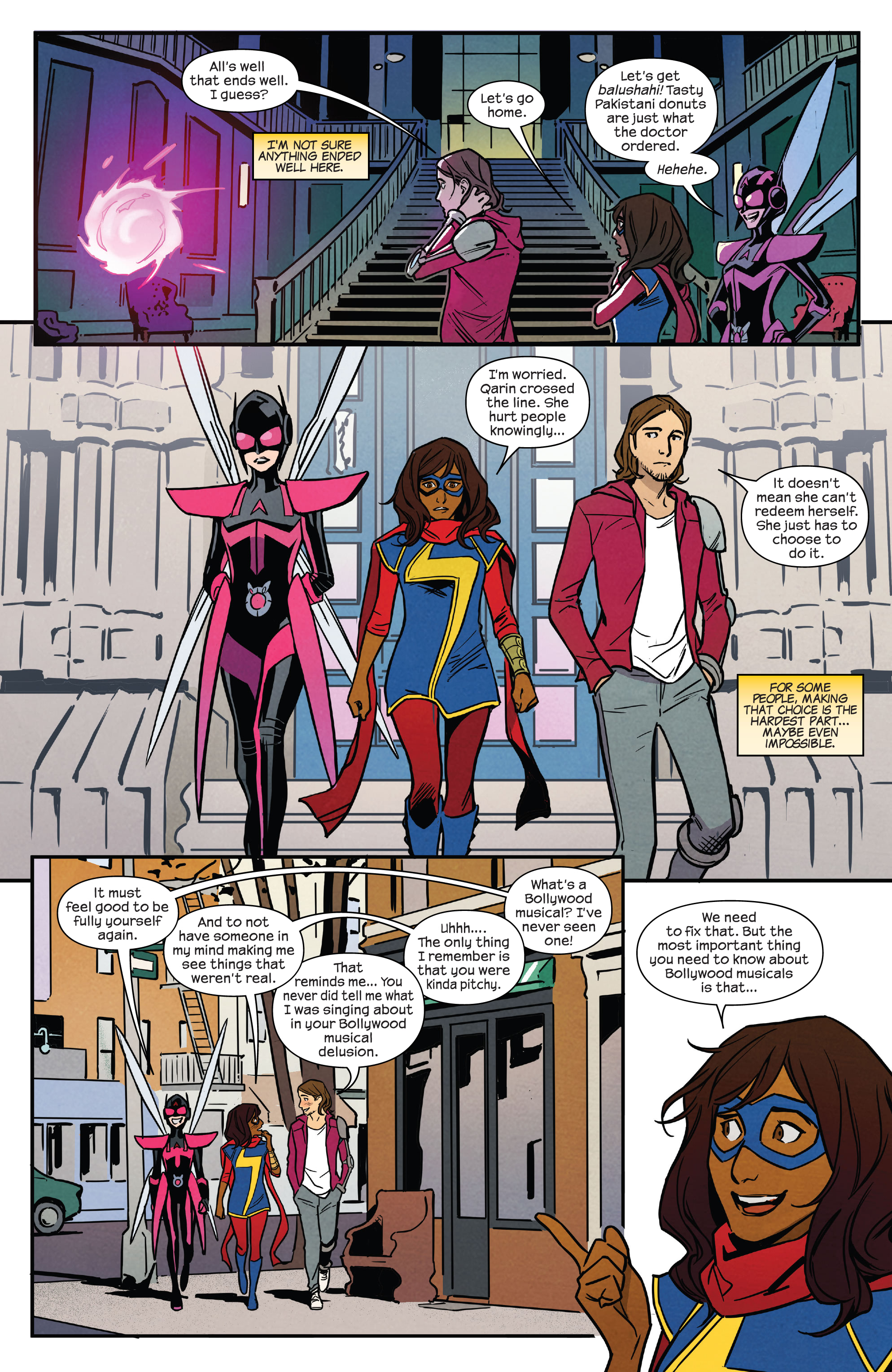 Read online Ms. Marvel: Beyond the Limit comic -  Issue #5 - 20