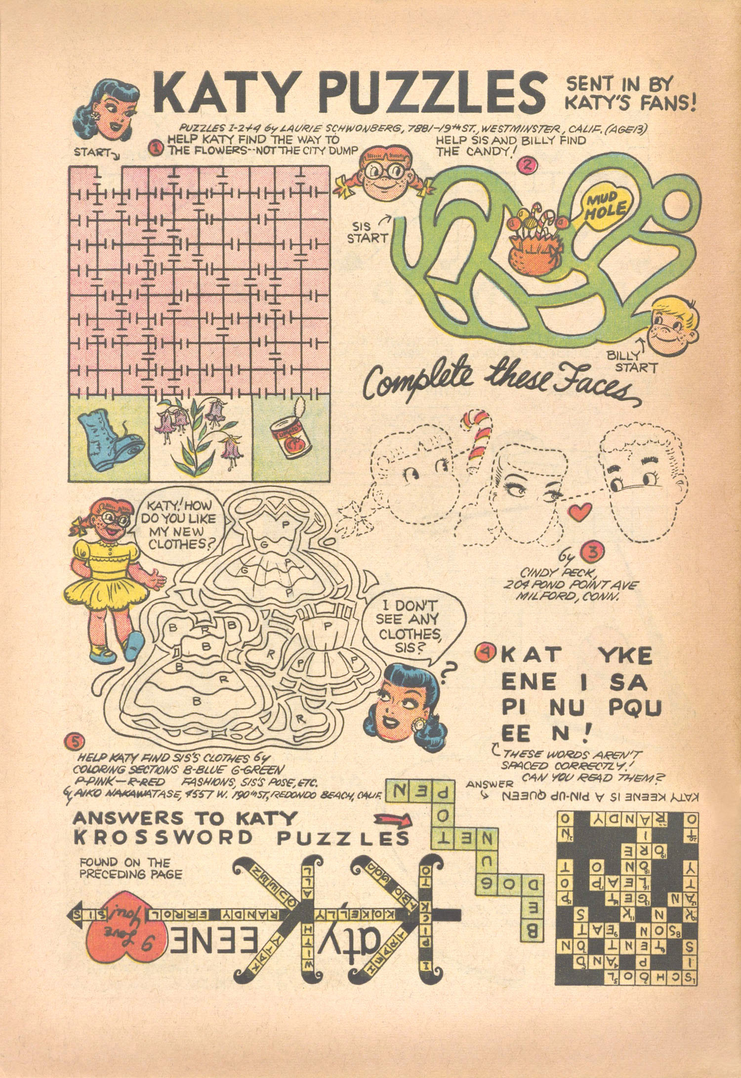 Read online Katy Keene (1949) comic -  Issue #28 - 28