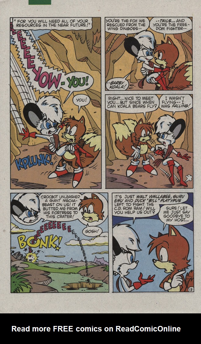Read online Tails comic -  Issue #3 - 20