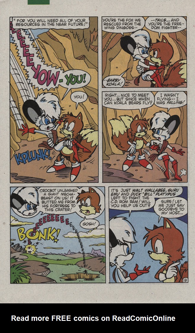 Read online Tails comic -  Issue #3 - 20