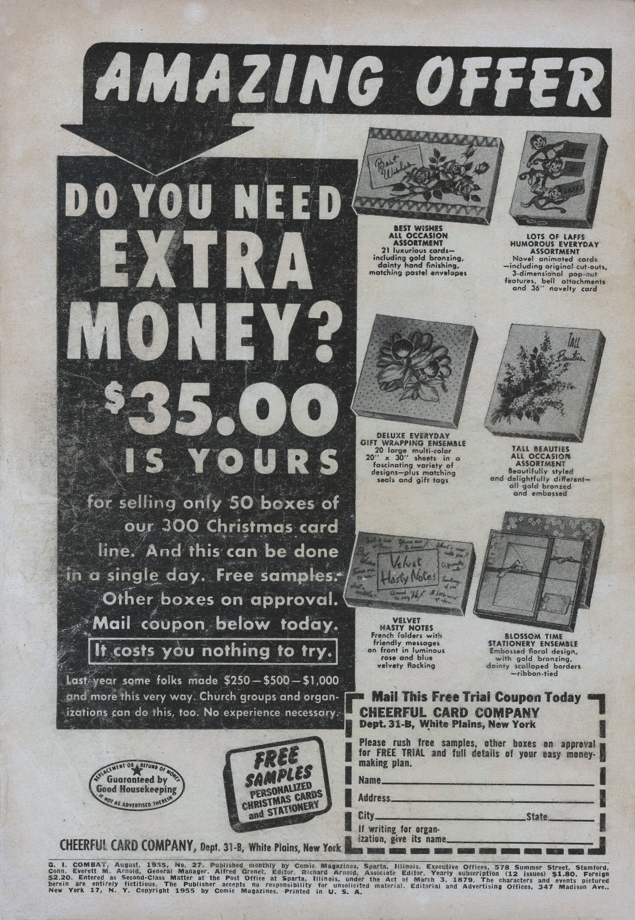 Read online G.I. Combat (1952) comic -  Issue #27 - 2