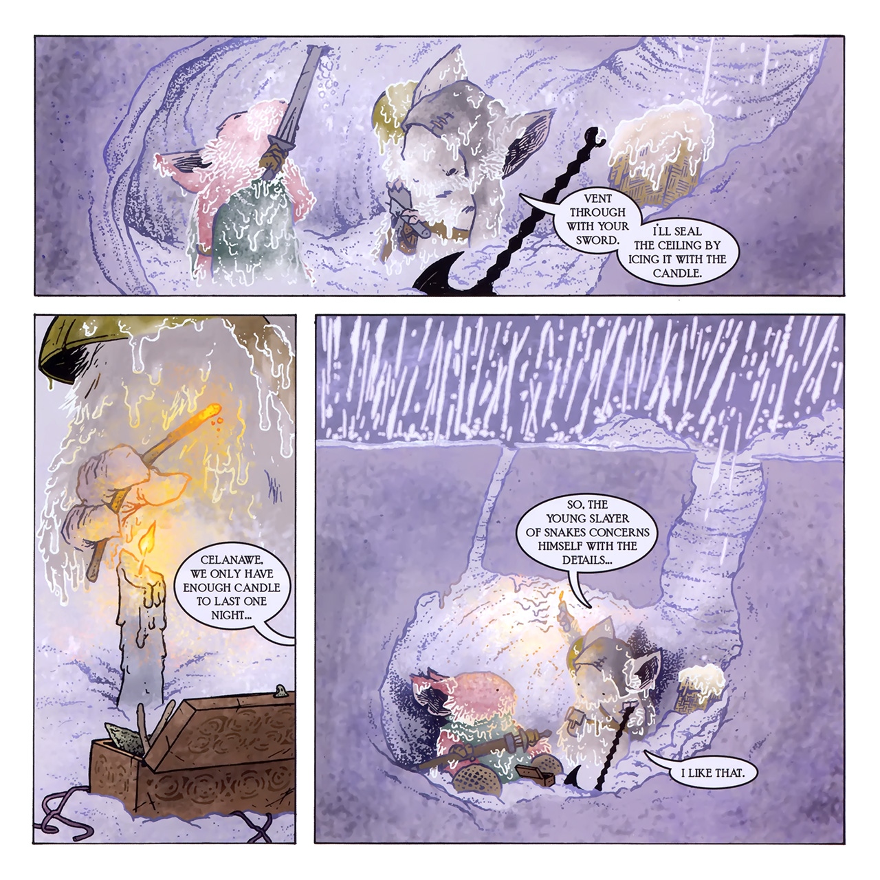 Read online Mouse Guard: Winter 1152 comic -  Issue #3 - 7