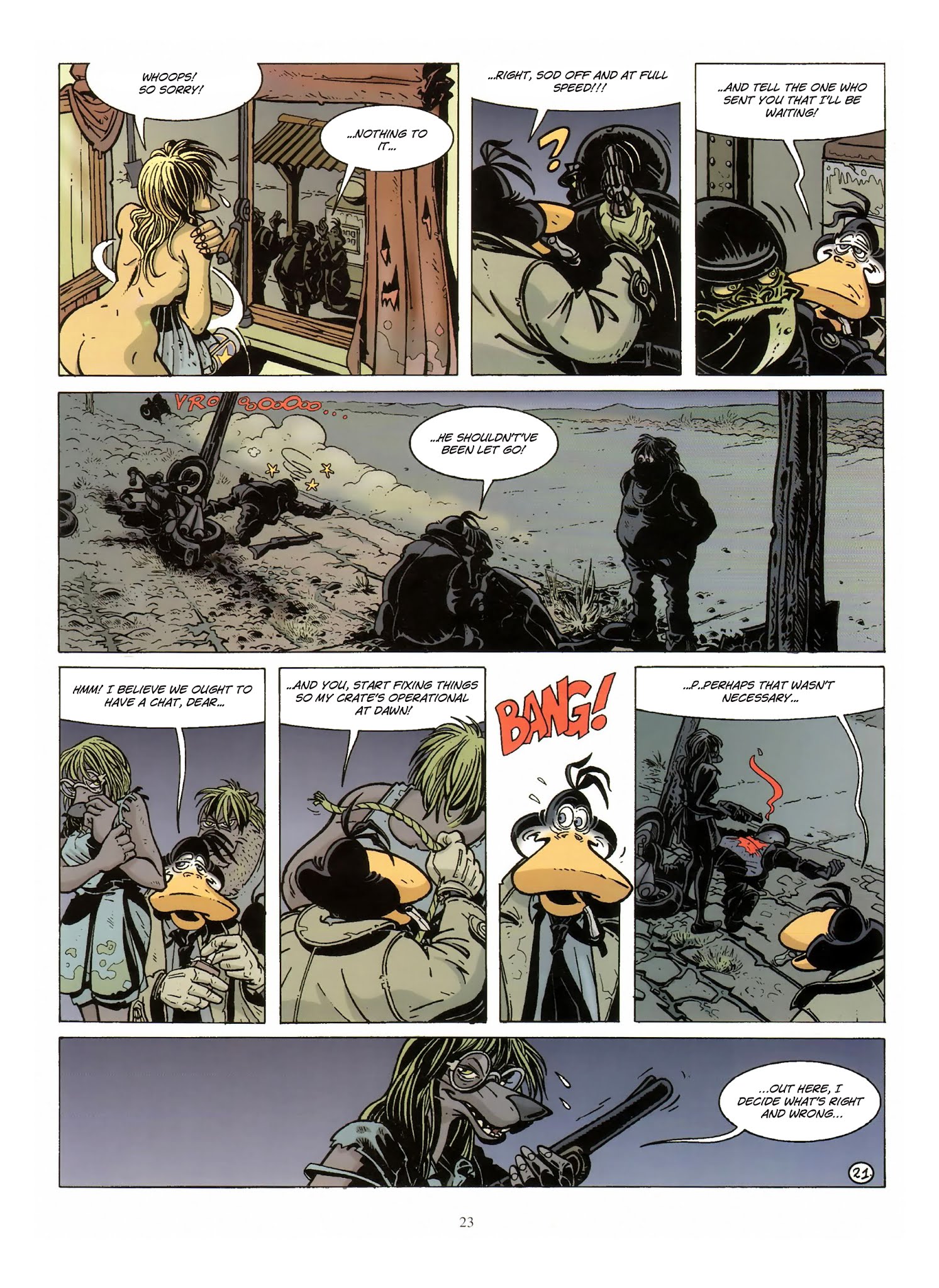 Read online Une enquête de l'inspecteur Canardo comic -  Issue #10 - 24