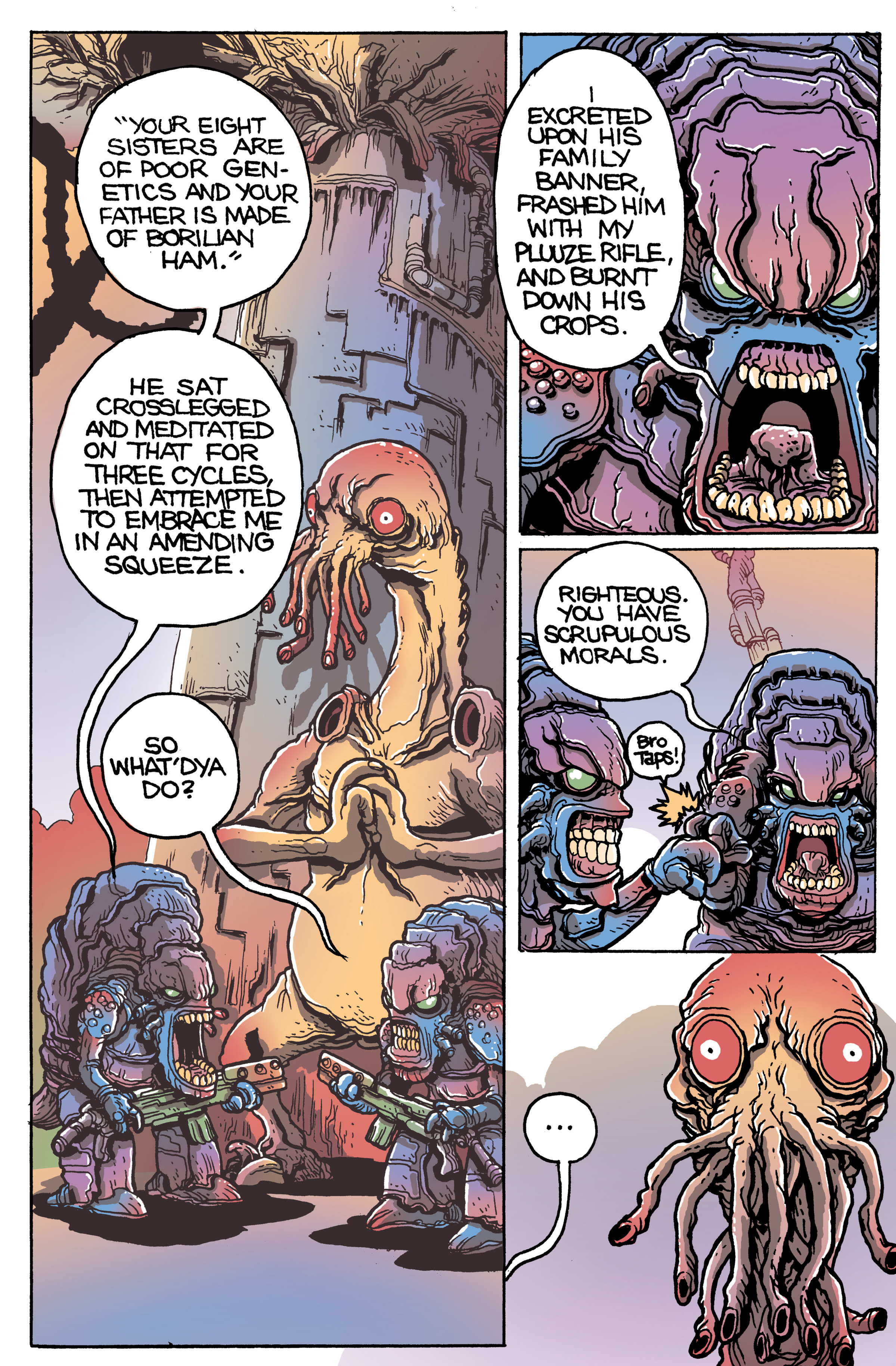 Read online Grunt: The Art and Unpublished Comics of James Stokoe comic -  Issue # TPB (Part 1) - 25