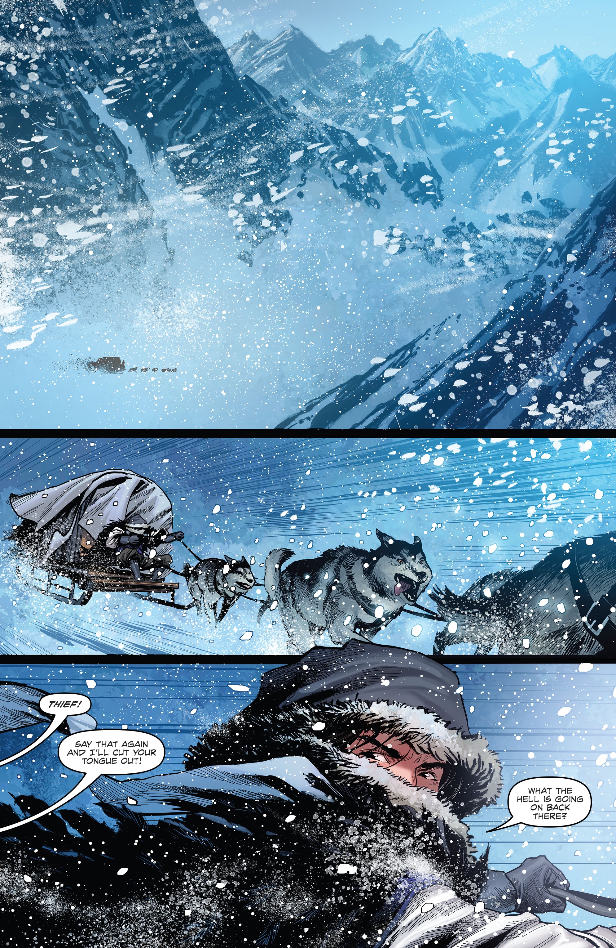 Read online Dungeons & Dragons: At the Spine of the World comic -  Issue #1 - 3