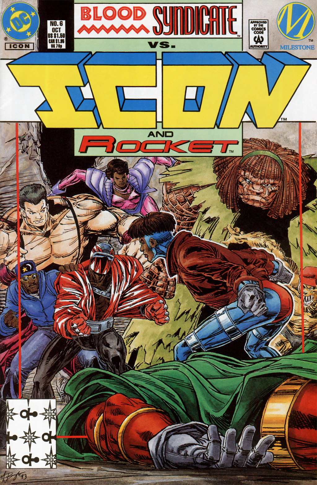 Read online Icon comic -  Issue #6 - 1