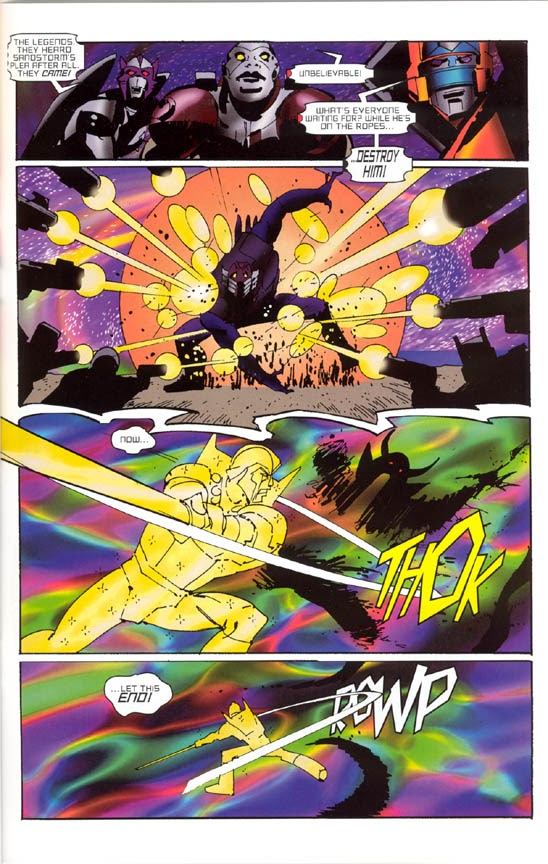 Read online Tales from the Transformers: Beast Wars: Reaching the Omega Point comic -  Issue # Full - 35