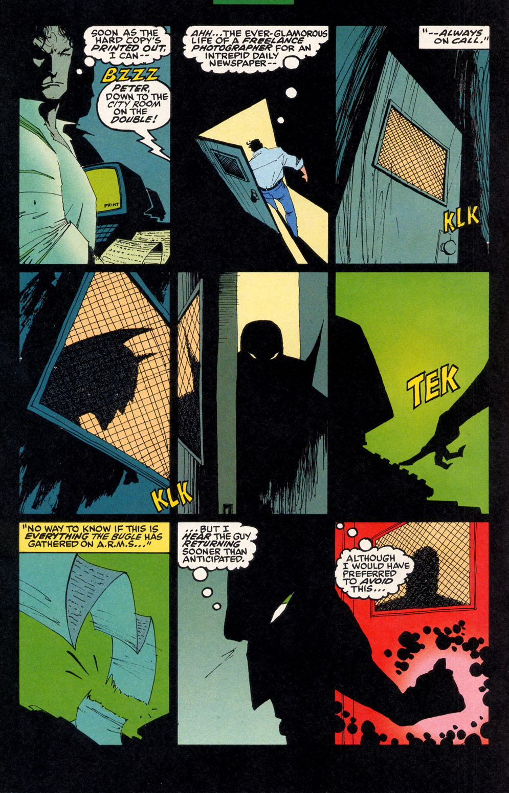 Read online Spider-Man (1990) comic -  Issue #41 - 'Storm Warnings' Part 1 - 3