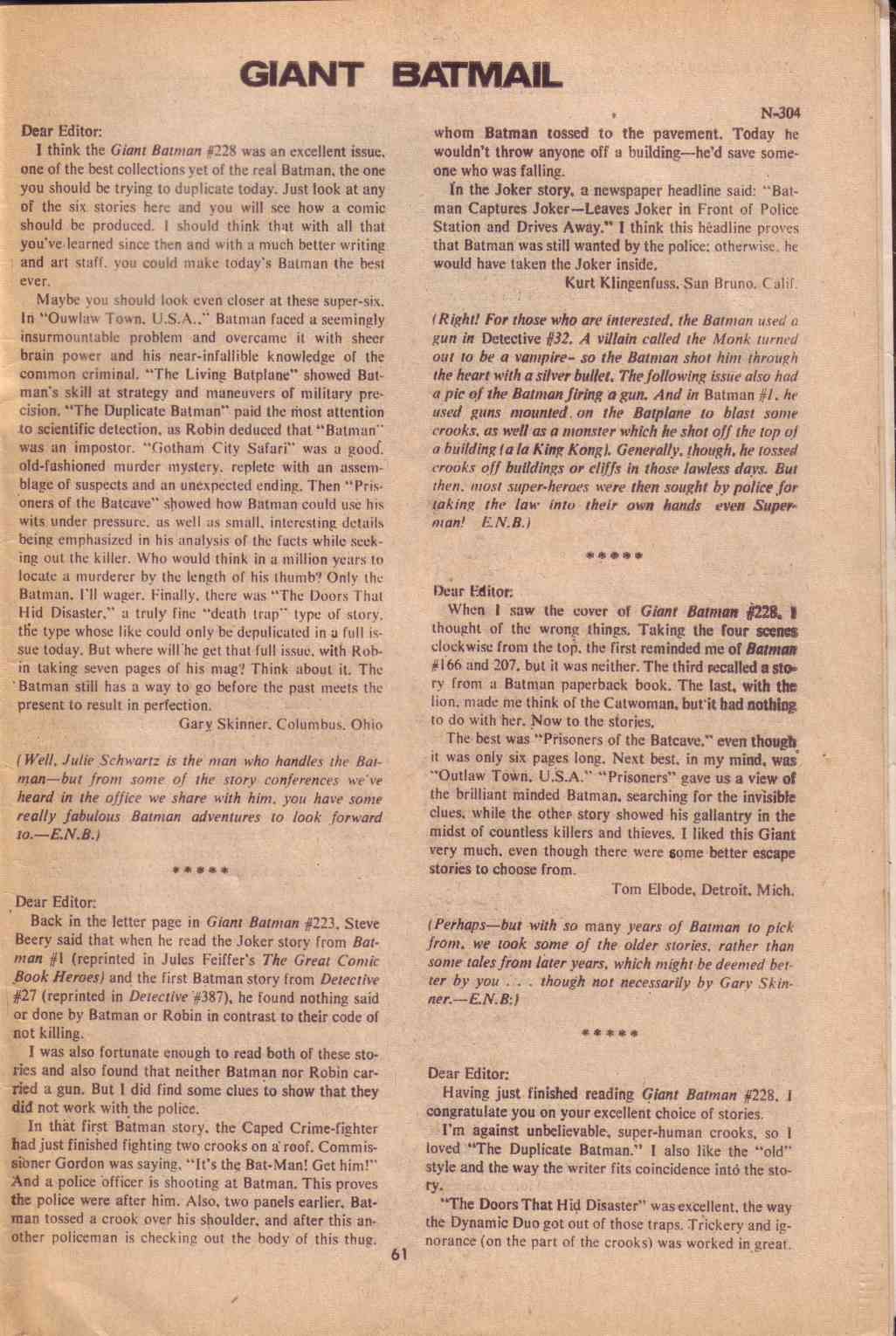 Read online Batman (1940) comic -  Issue #233 - 63