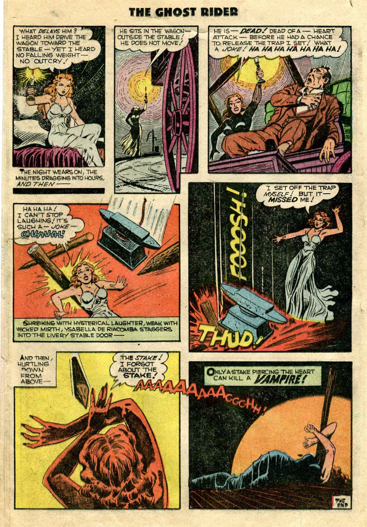 Read online The Ghost Rider (1950) comic -  Issue #8 - 16