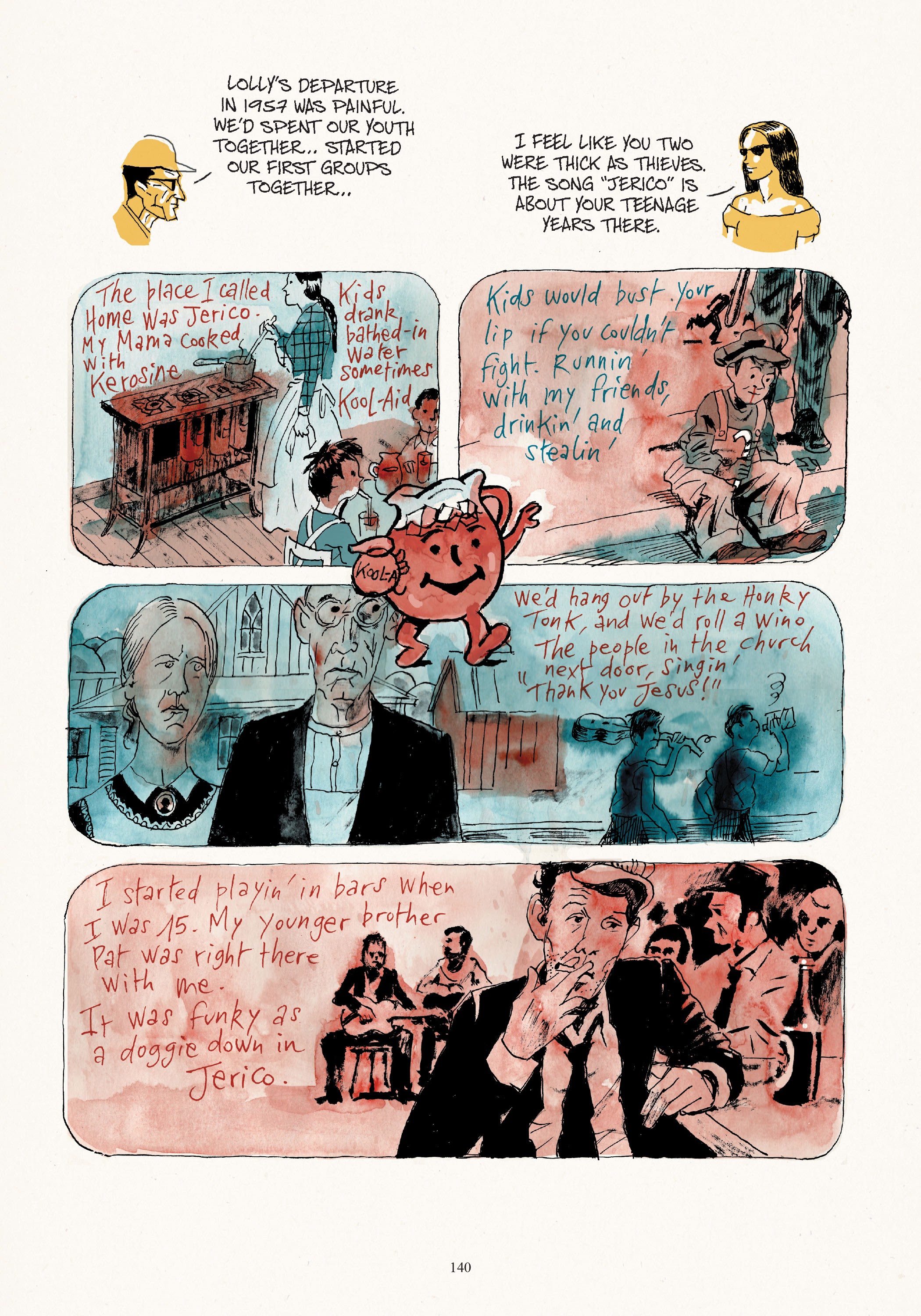 Read online Redbone: The True Story of A Native American Rock Band comic -  Issue # TPB - 119