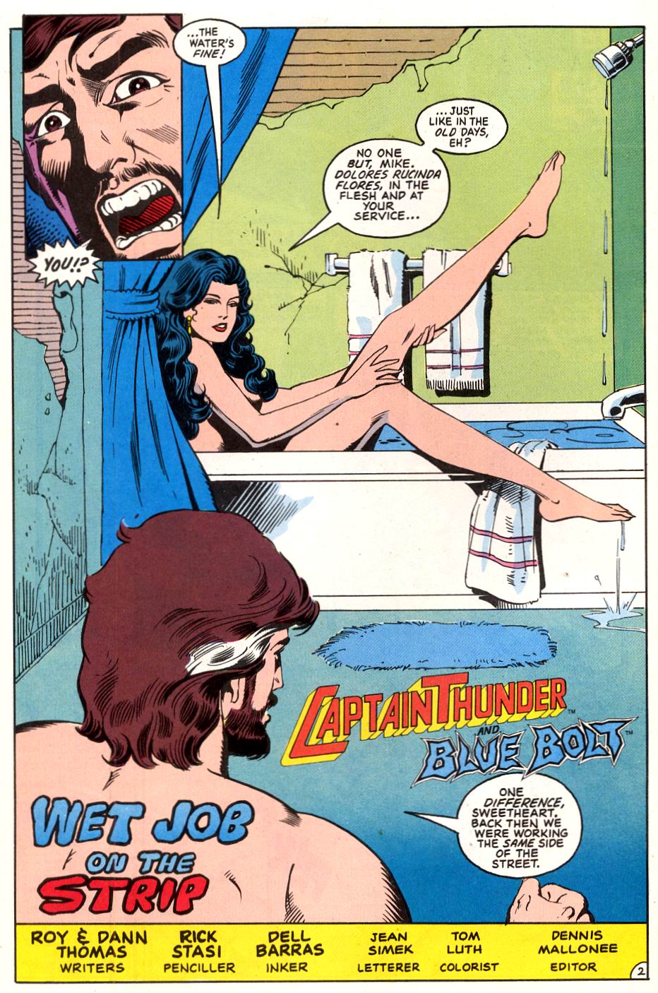Read online Captain Thunder and Blue Bolt comic -  Issue #4 - 4