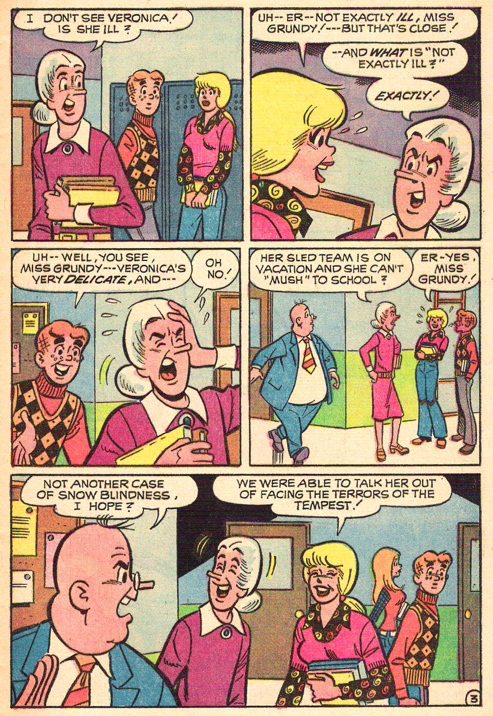 Read online Archie's Girls Betty and Veronica comic -  Issue #208 - 5