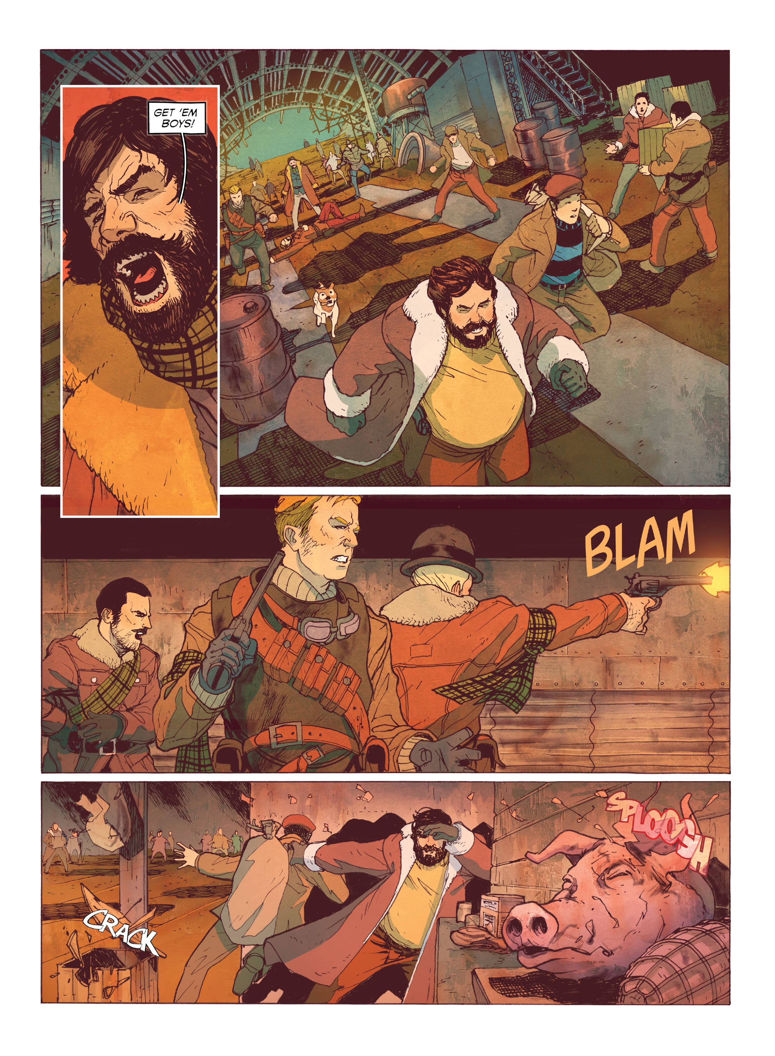 Read online Skies of Fire comic -  Issue #6 - 28