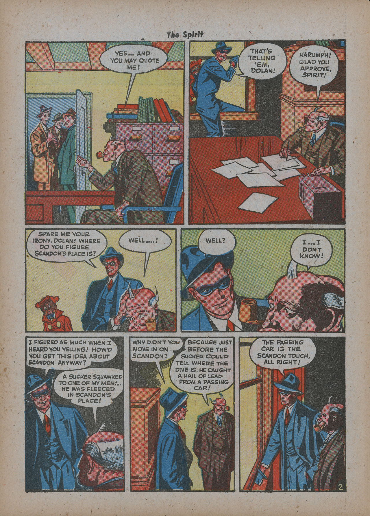 Read online The Spirit (1944) comic -  Issue #13 - 12