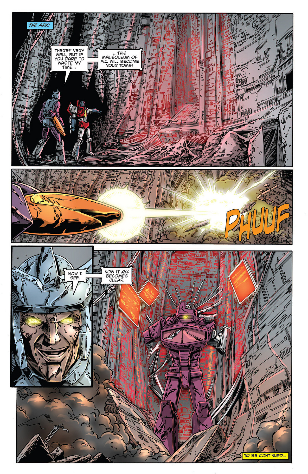 Read online The Transformers: Regeneration One comic -  Issue #87 - 25
