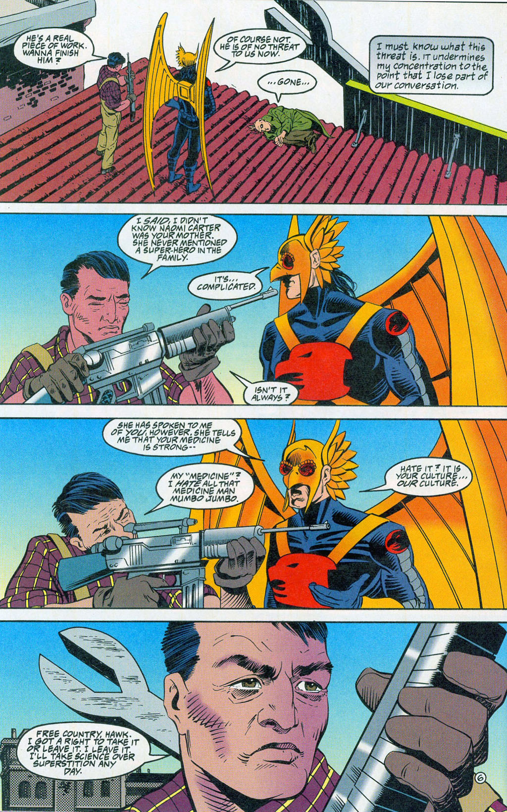 Hawkman (1993) Issue #10 #13 - English 8