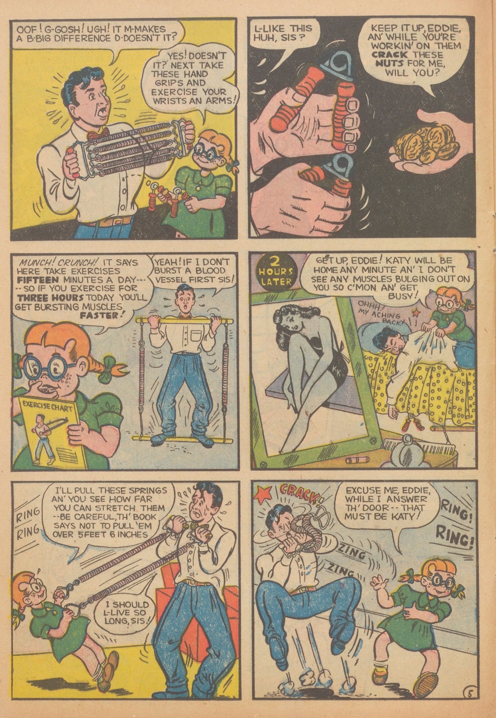 Read online Pep Comics comic -  Issue #66 - 16