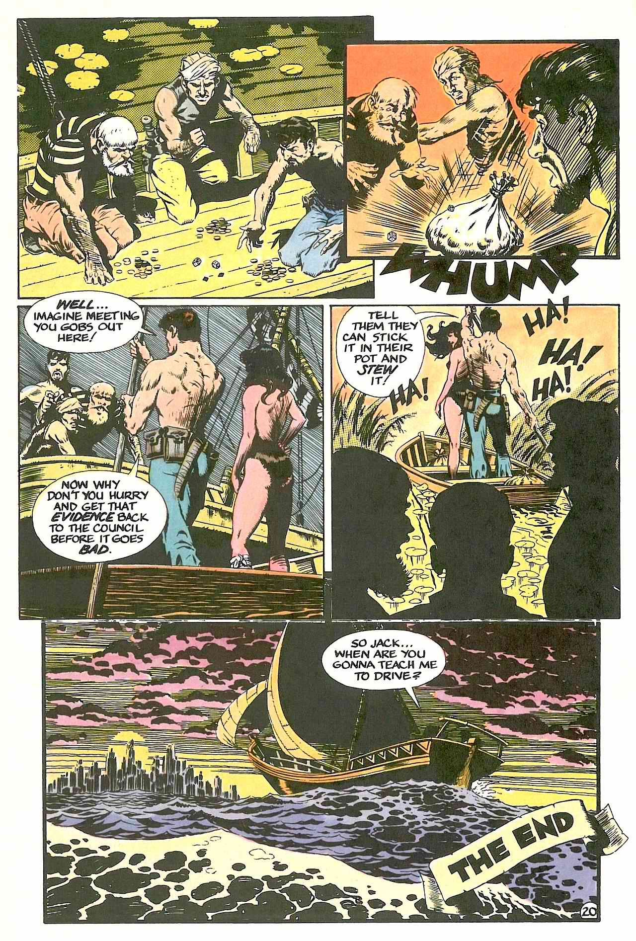 Read online Cadillacs & Dinosaurs comic -  Issue #5 - 22