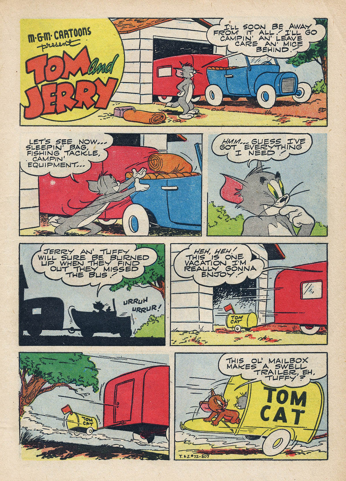 Read online Tom & Jerry Comics comic -  Issue #72 - 3