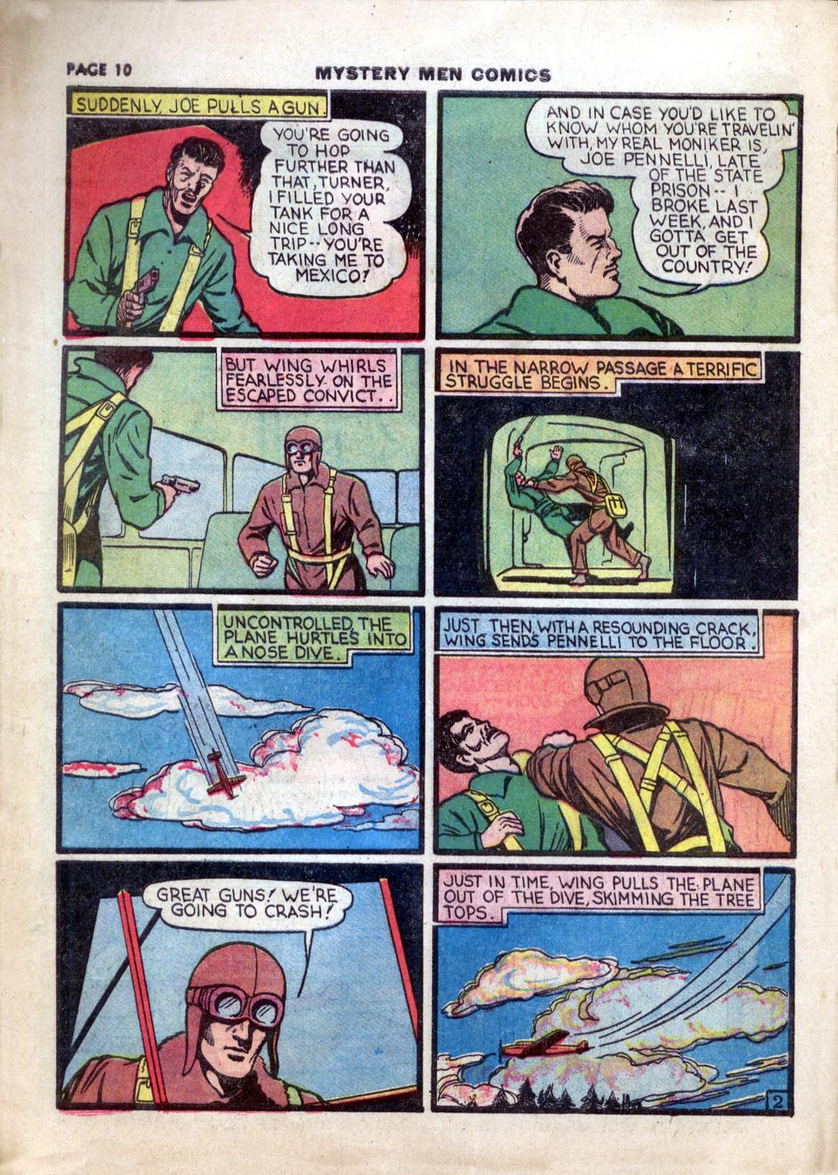 Read online Mystery Men Comics comic -  Issue #13 - 14