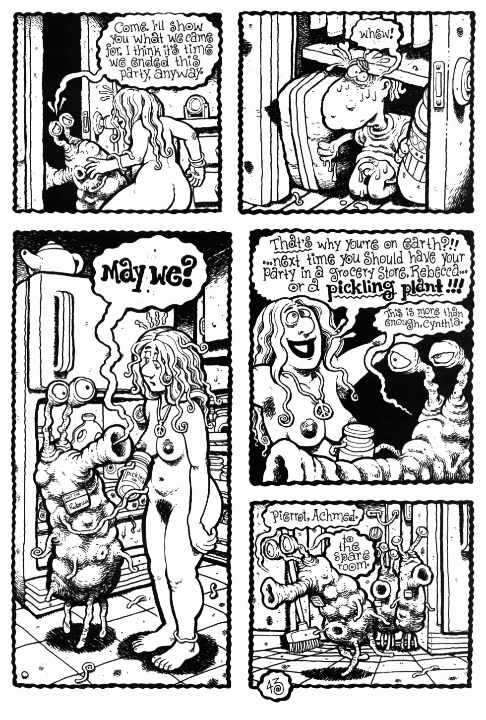 Read online Cynthia Petal's Really Fantastic Alien Sex Frenzy! comic -  Issue # Full - 44