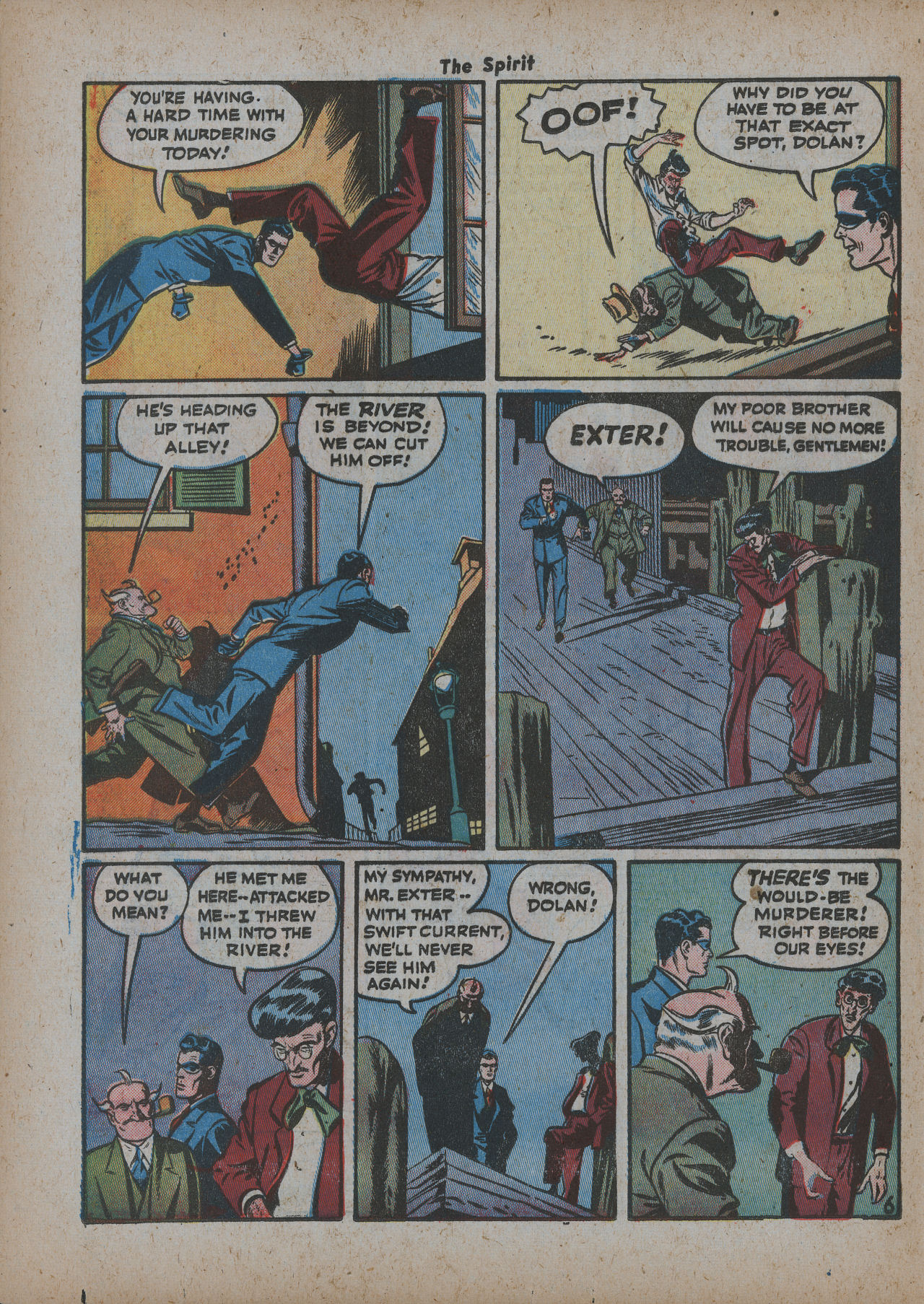 Read online The Spirit (1944) comic -  Issue #13 - 32